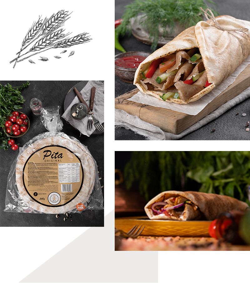sprzedaż chleba pita do kebabów